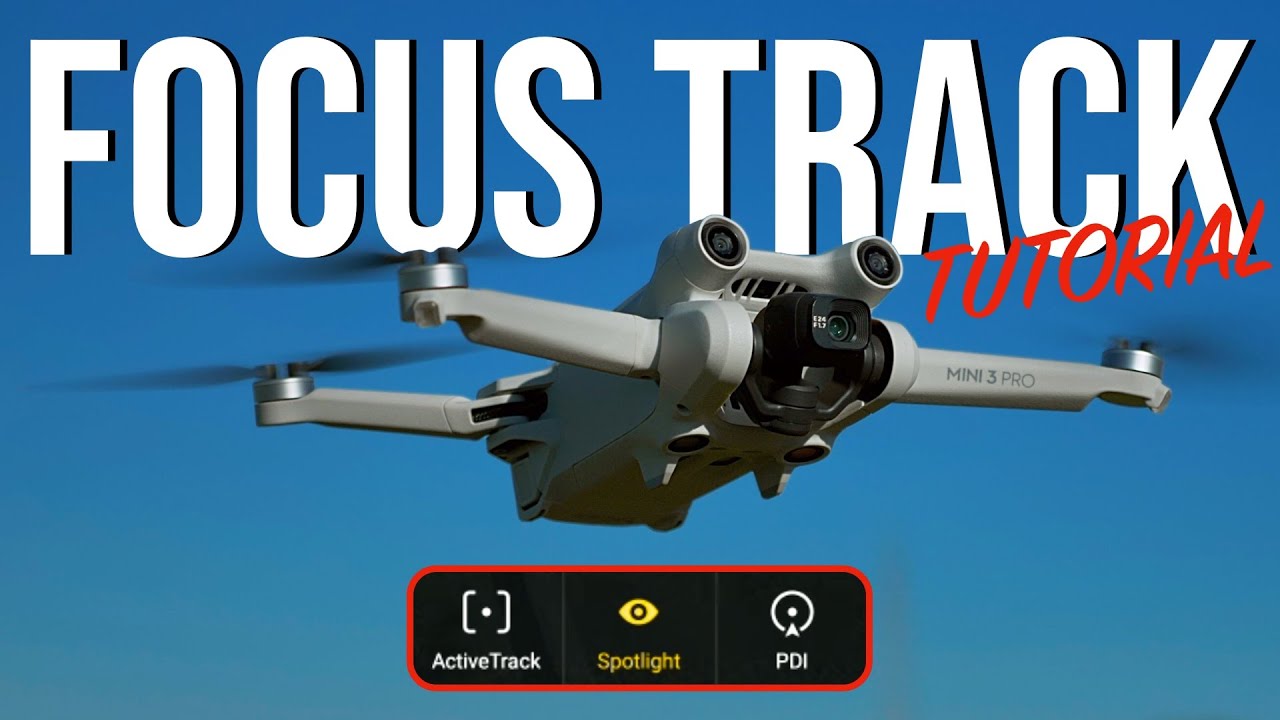 DJI MINI 3 PRO - Seguimiento FOCUS TRACK Explicado | GUIA en ESPAÑOL