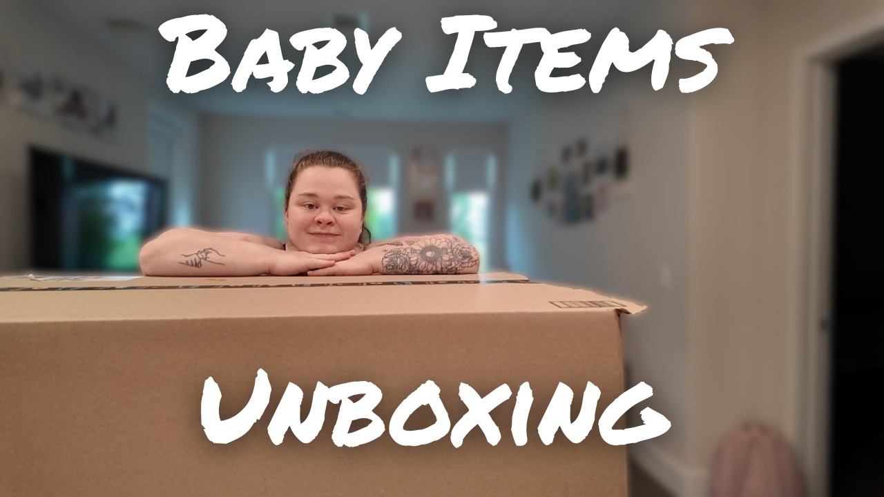 Unboxing Baby Registry Items