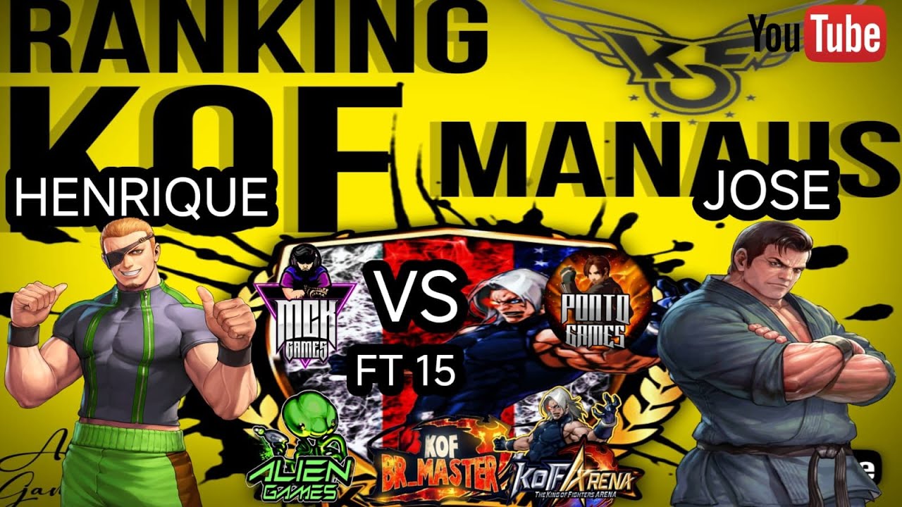HENRIQUE VS JOSE FT 15 OFF LINE PELO RANK KOF AM.