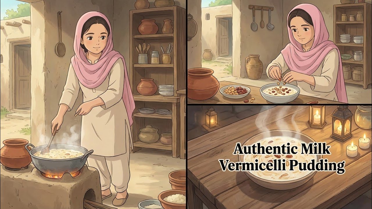 Traditional Milk Vermicelli Pudding Recipe | Authentic Eid Dessert