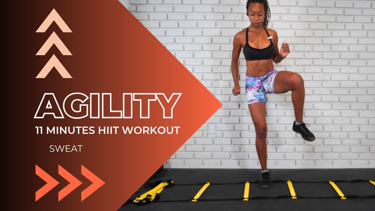 Agility Ladder HIIT Workout (Great for Athletes & Warm Up)