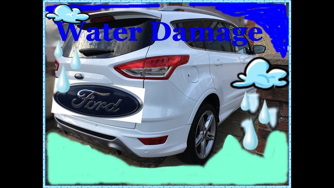 Ford Kuga Water Leak into Boot area. Water Damage