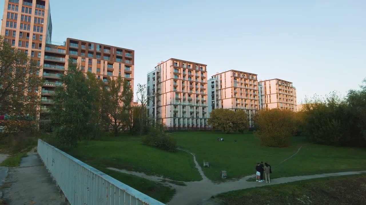 Warszawa - Ursyn&oacute;w/Mokot&oacute;w! Ulica Puławska! [4k]