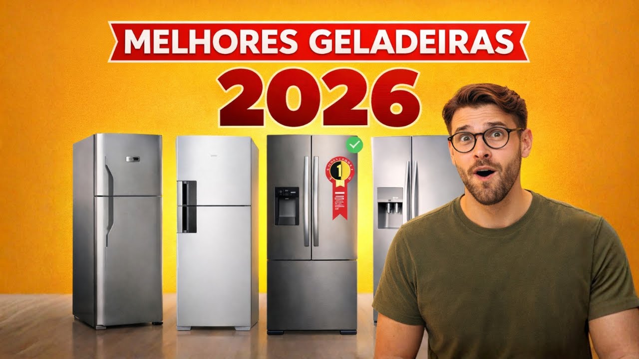 Top 10 Melhores Geladeiras p/ 2026 (Electrolux, Brastemp e mais) Não Compre sem antes Ver este Vídeo