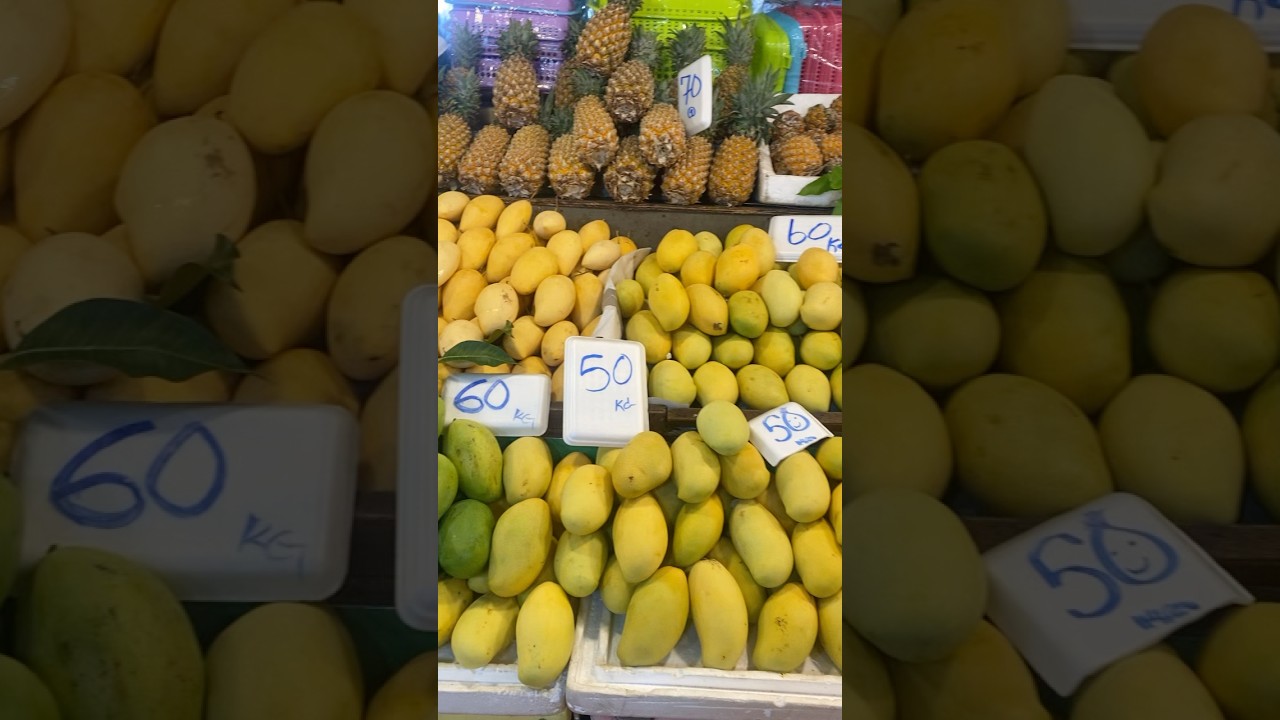 Fruits market in Phuket.