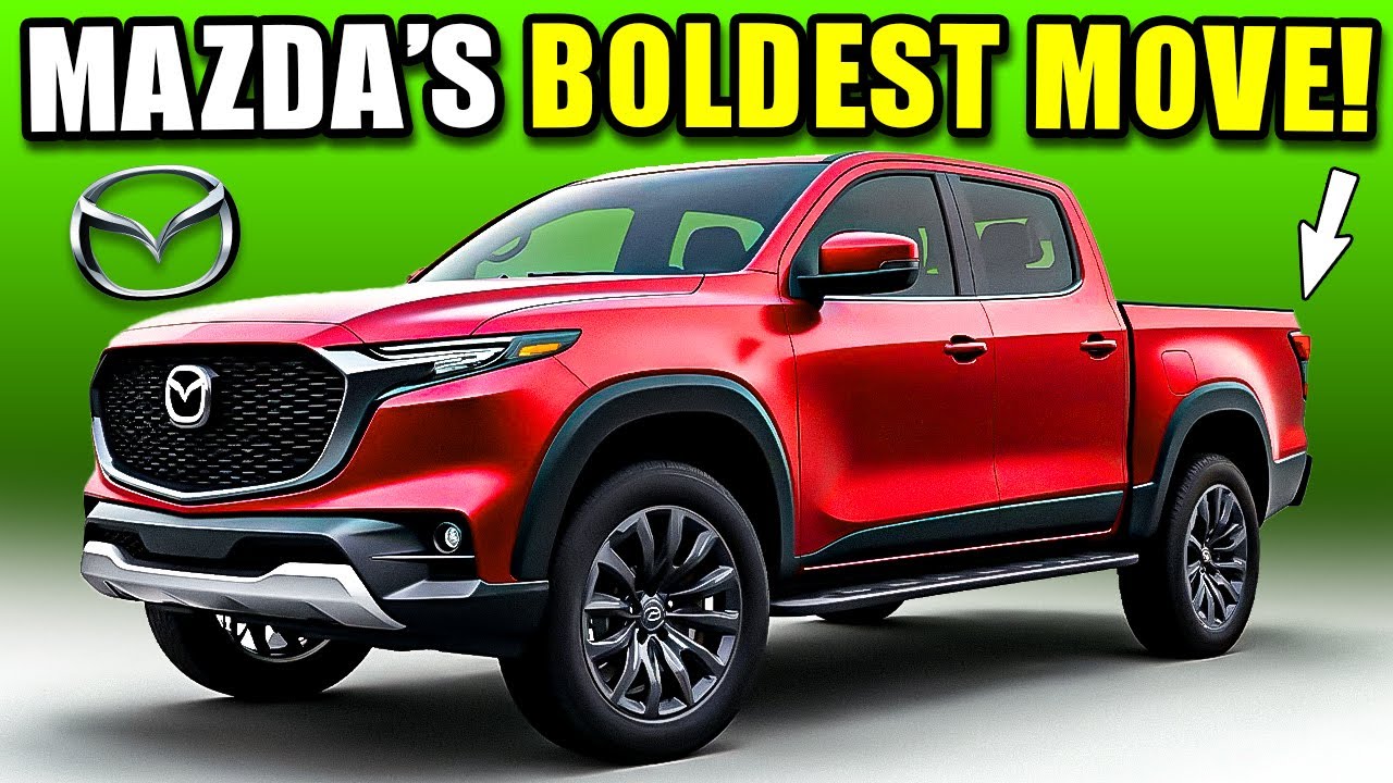 Mazda CEO Releases MIRACLE $18K Pickup Truck! (Detroit is Trembling!)