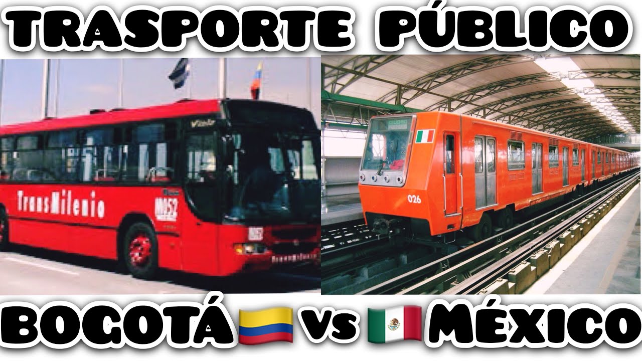 COMPARANDO MÉXICO VS COLOMBIA -TRANSPORTE PÚBLICO- // CDMX Vlog