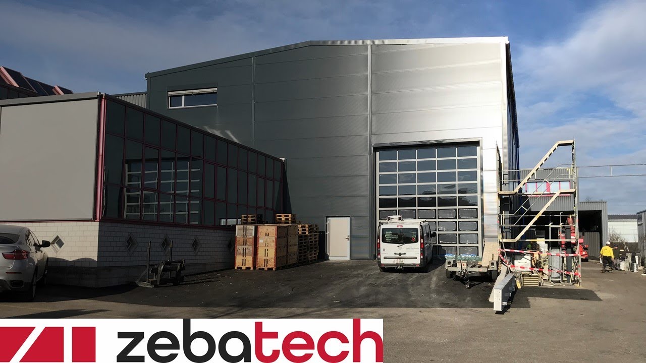 2. Bauetappe Erweiterungsbau ZebaTech AG