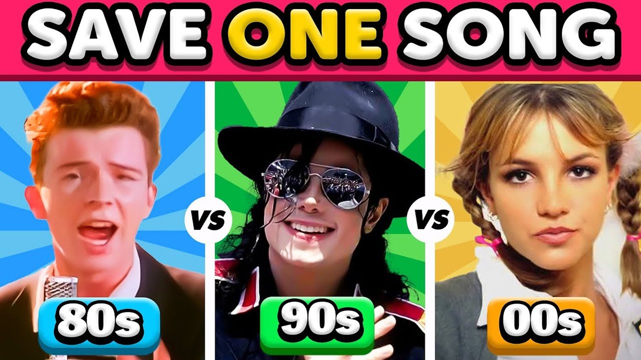 SAVE ONE SONG: 80s vs 90s vs 00s Decades | Music Quiz Challenge