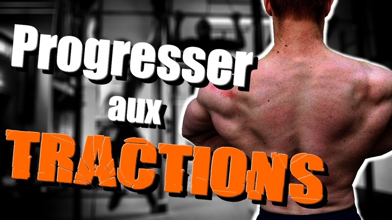 Progresser aux Tractions en 4 &eacute;tapes ( Musculation )