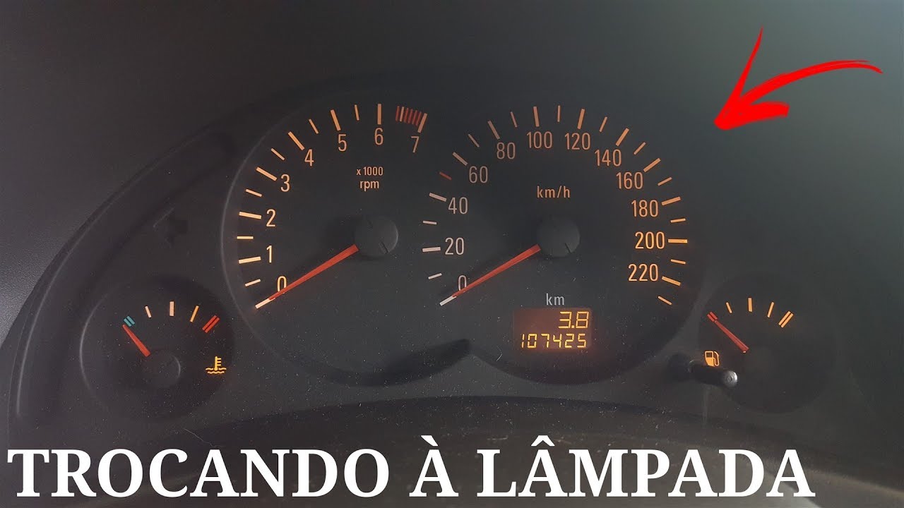 Como desmontar velocímetro do corsa
