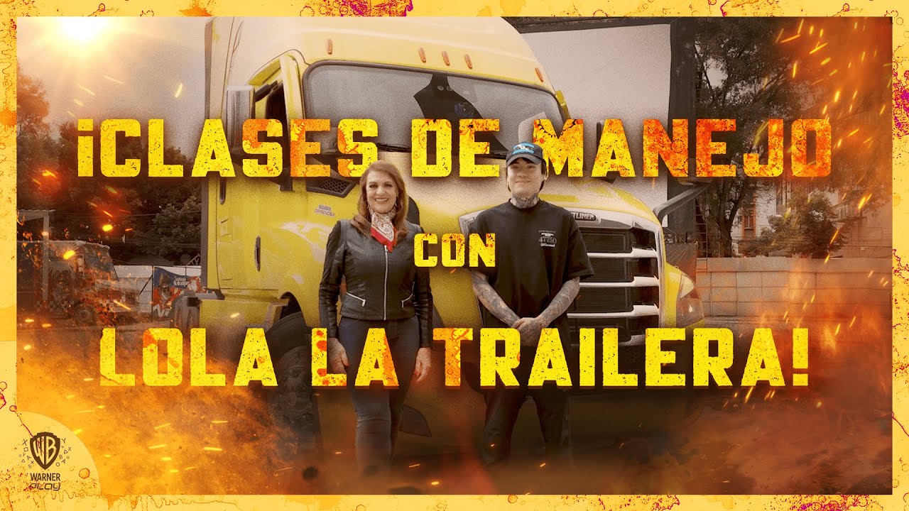 💥 ¡ @PipePunk  al Volante! Primera Clase de Manejo con Lola la Trailera 😱