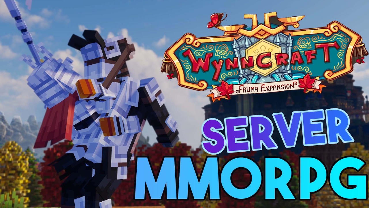 server MMORPG di minecraft #minecraftlive #minecraftindonesia