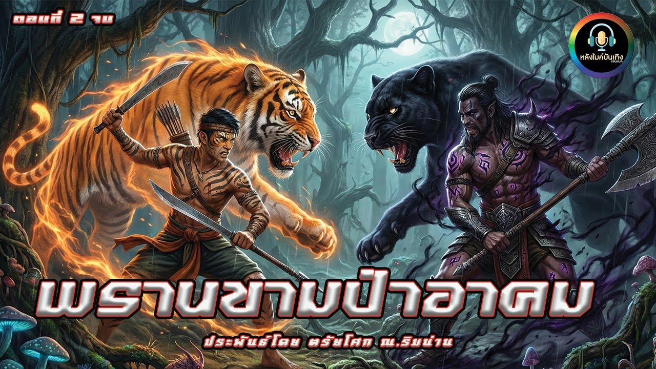 2.จบ พรานขามป่าอาคม ตอนที่ 2 ประพันธ์โดย ตรัยโศก ณ.ริมน่าน