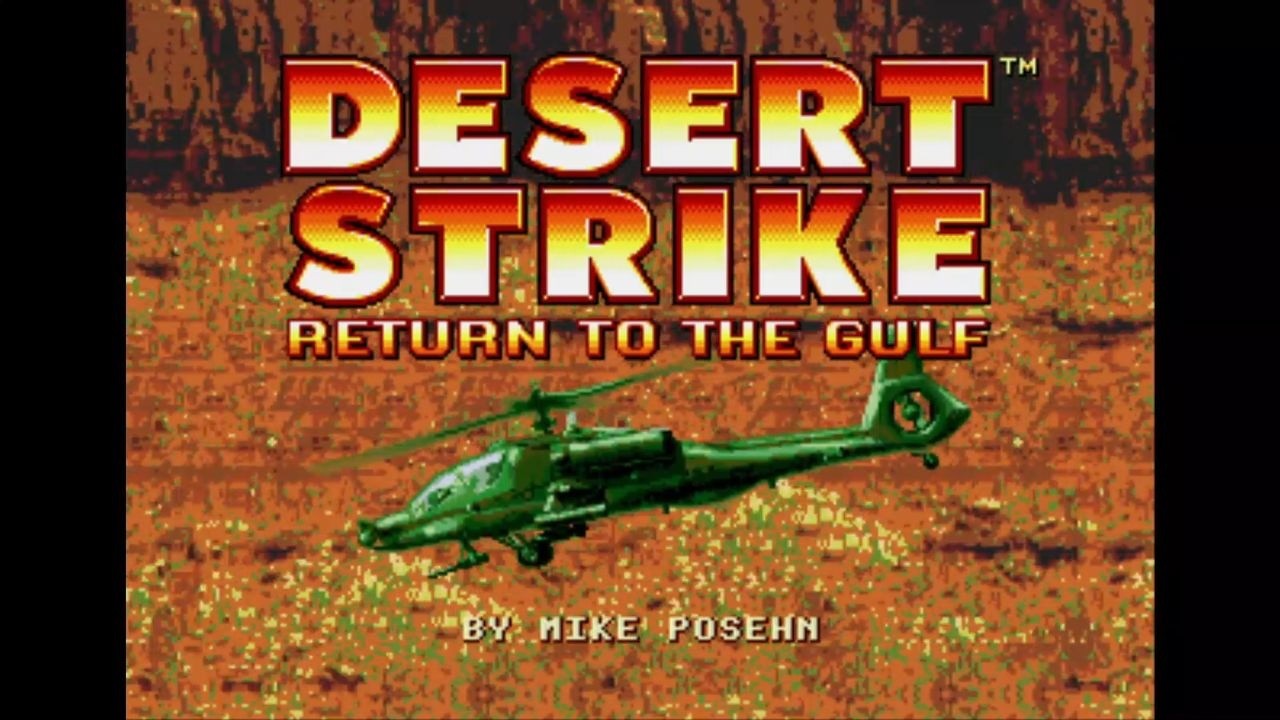 10 minutes of Desert Strike gameplay