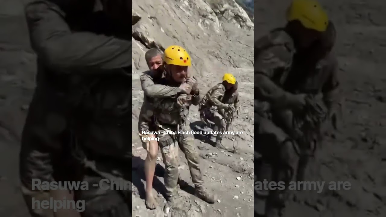 RASUWA FLOOD CATASTROPHE 🌊💔 | Nepal&ndash;China Border Devastated #nepal #news