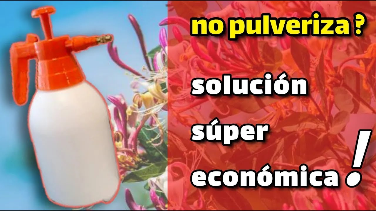 COMO ARREGLAR pulverizador manual rociador de jardín. No tiene presión? fácil💡 #diy #tutorial #howto