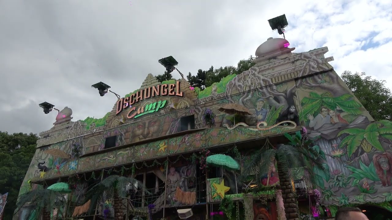 Walkthrough Dschungel Camp (Agtsch) - Cranger Kirmes Herne 2025