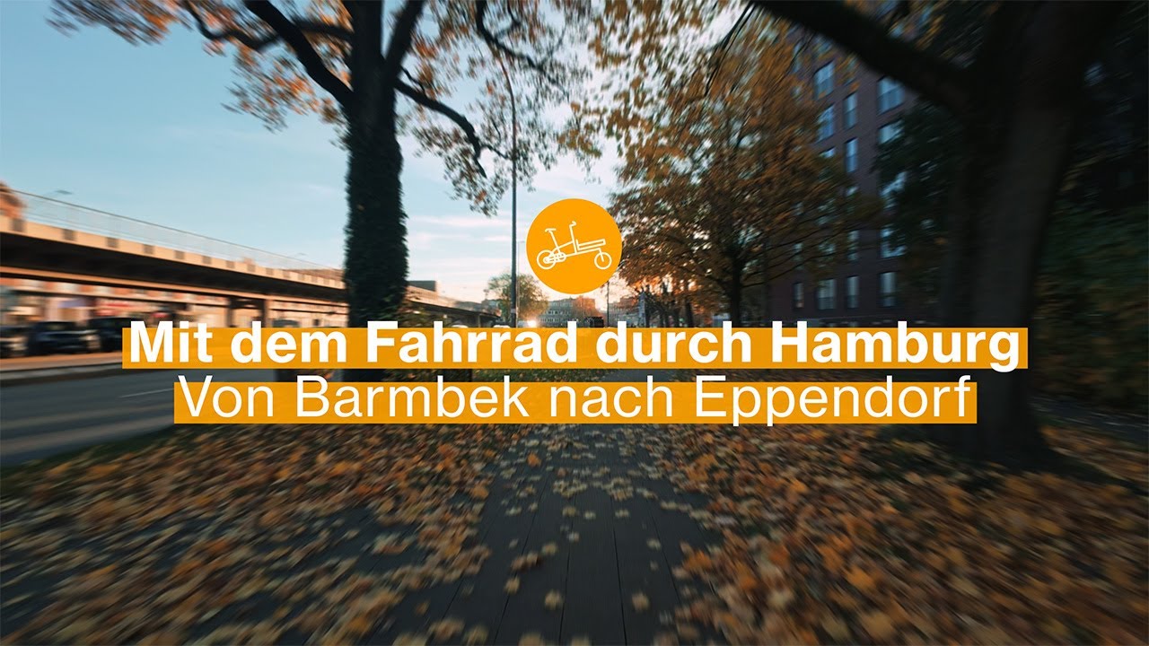Mit dem Rad durch Hamburg | Von Barmbek nach Eppendorf