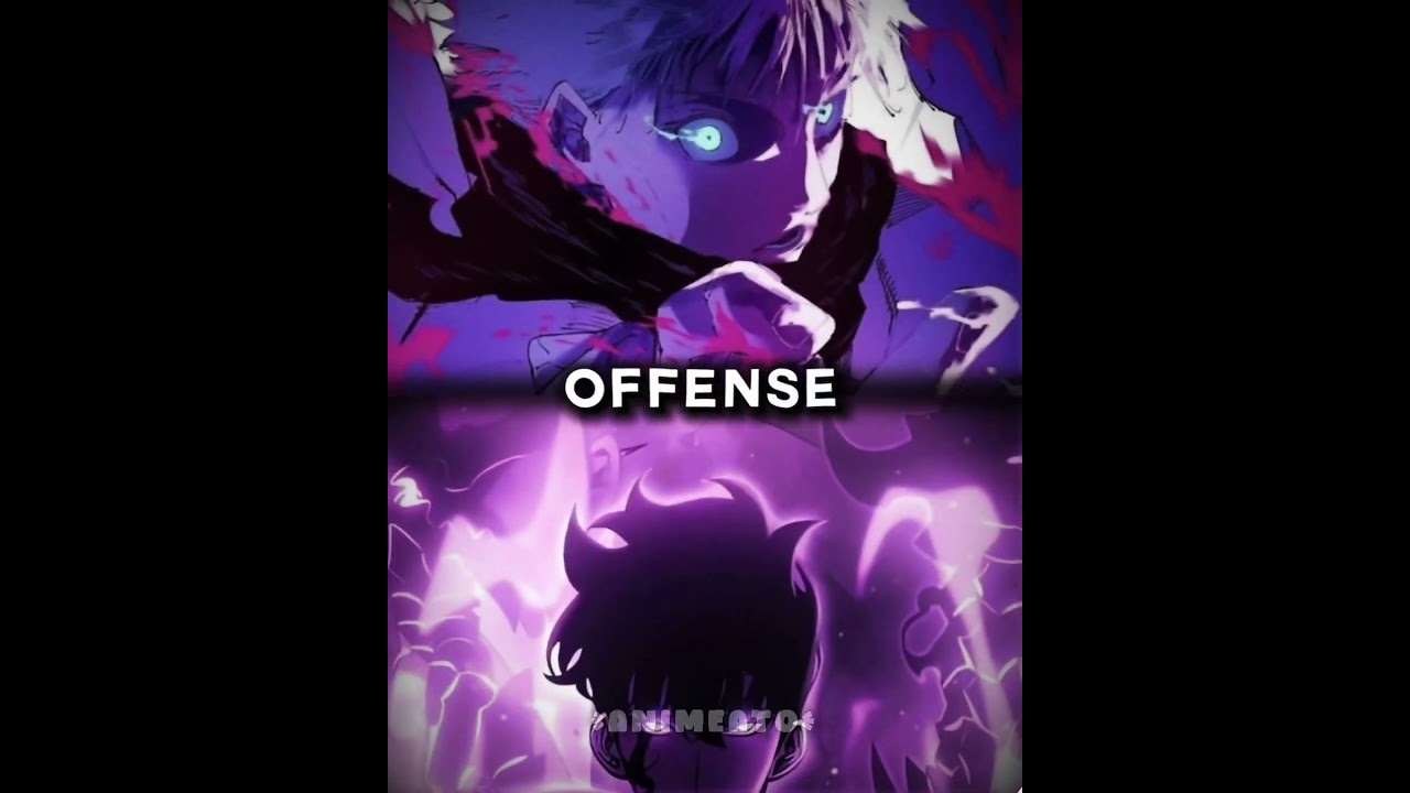 GOJO VS JIN-WOO (ANIME)