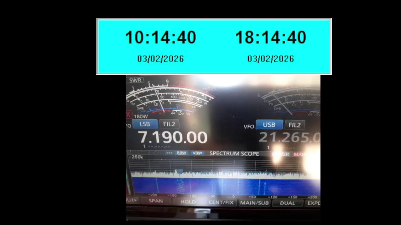 40 Meters Ham Radio Amateur Radio DM14 Southern California