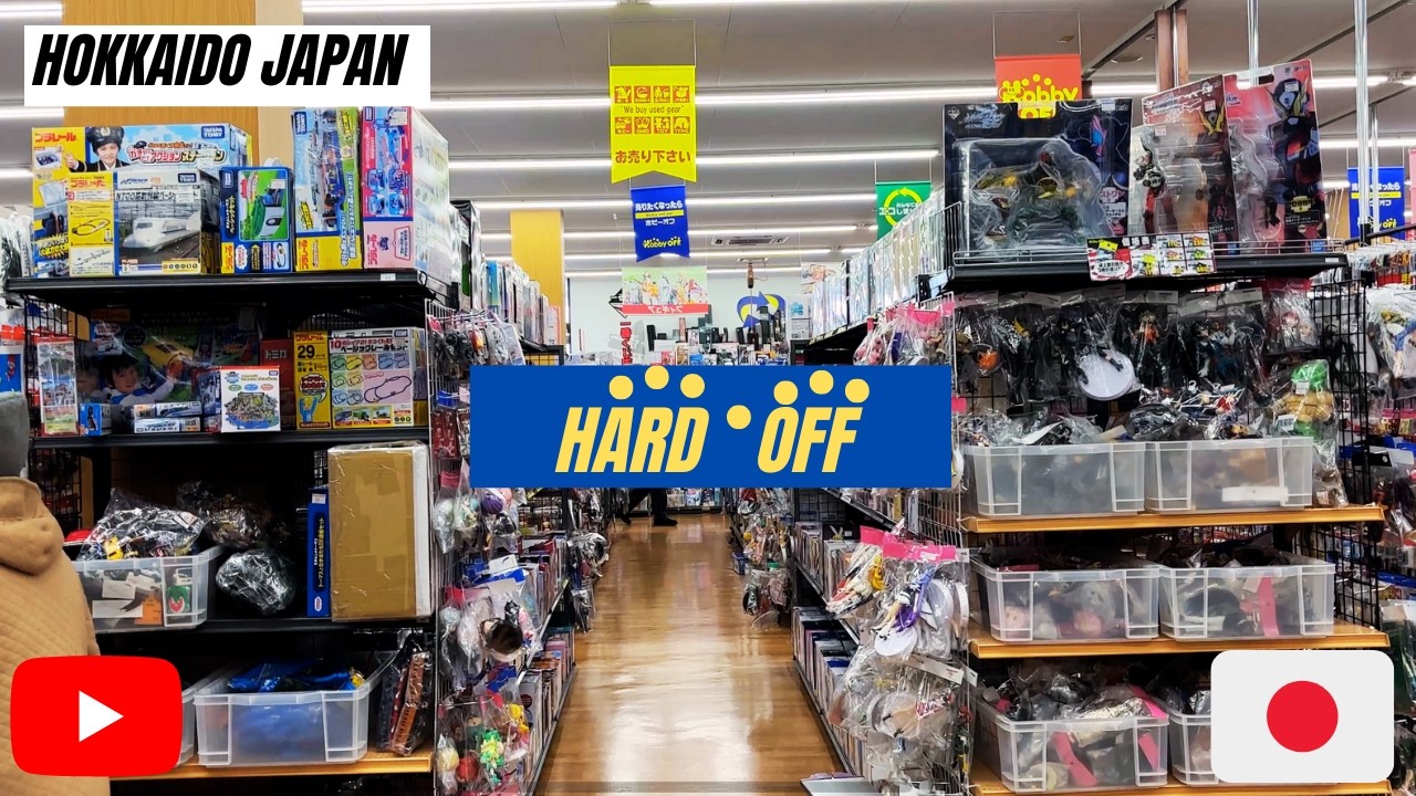 What to Find in HARD OFF in Hokkaido Japan 🎮🔥