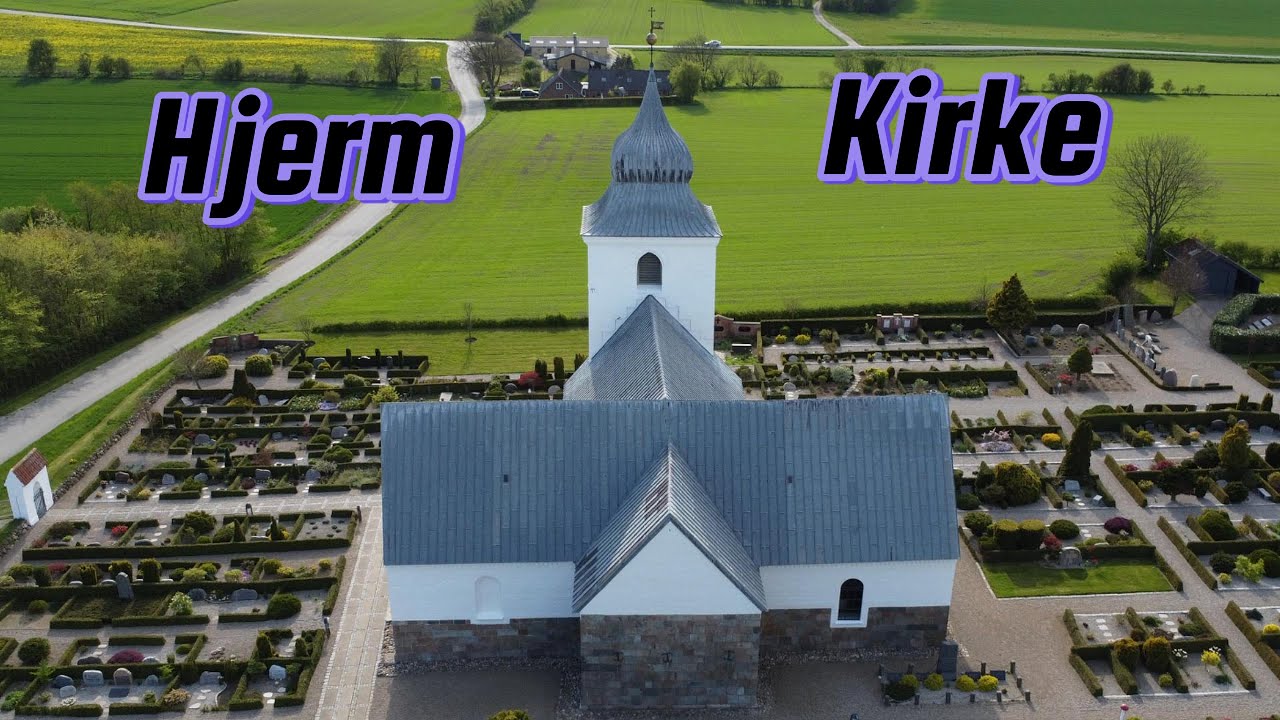 Hjerm Kirke -  DJI Drone