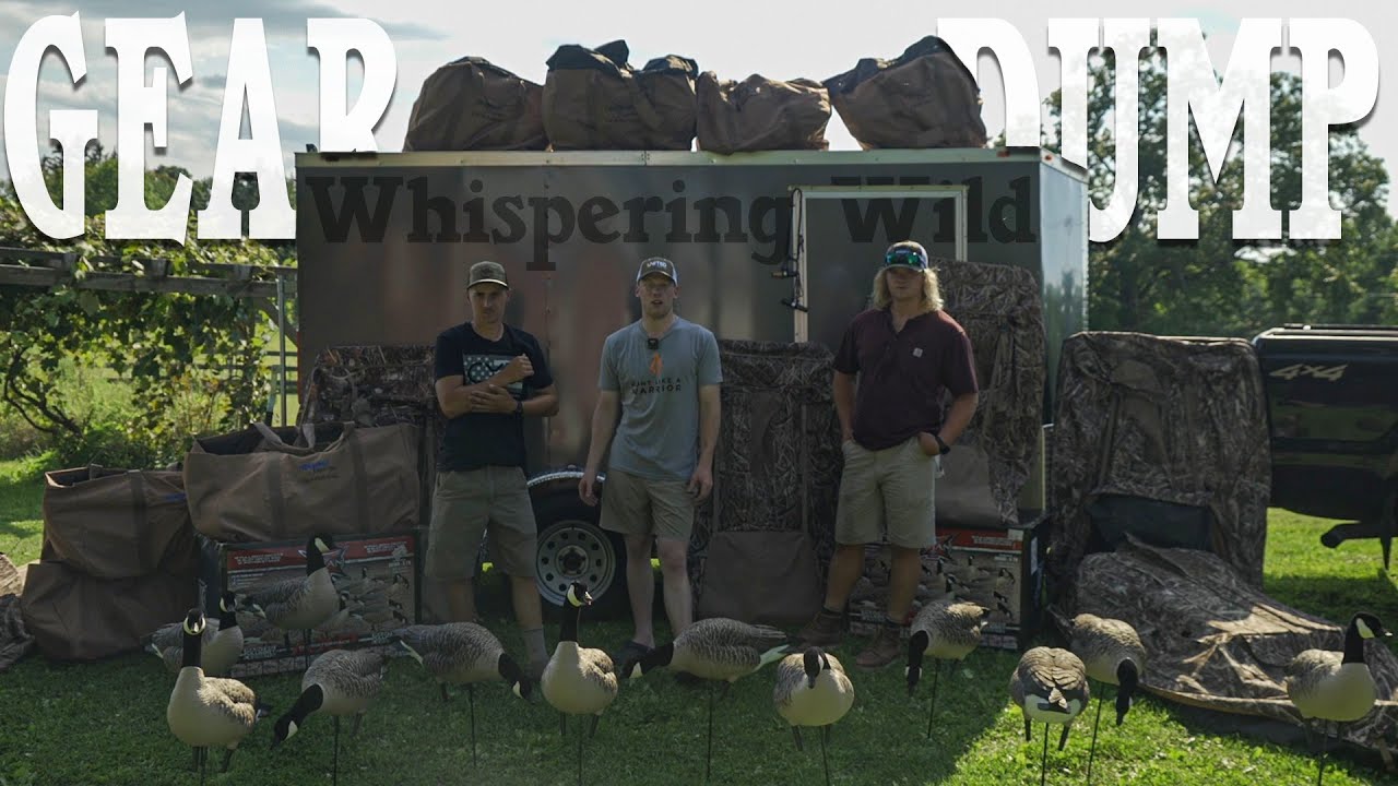 ULTIMATE Goose Hunting Trailer Setup | Early Season Goose
