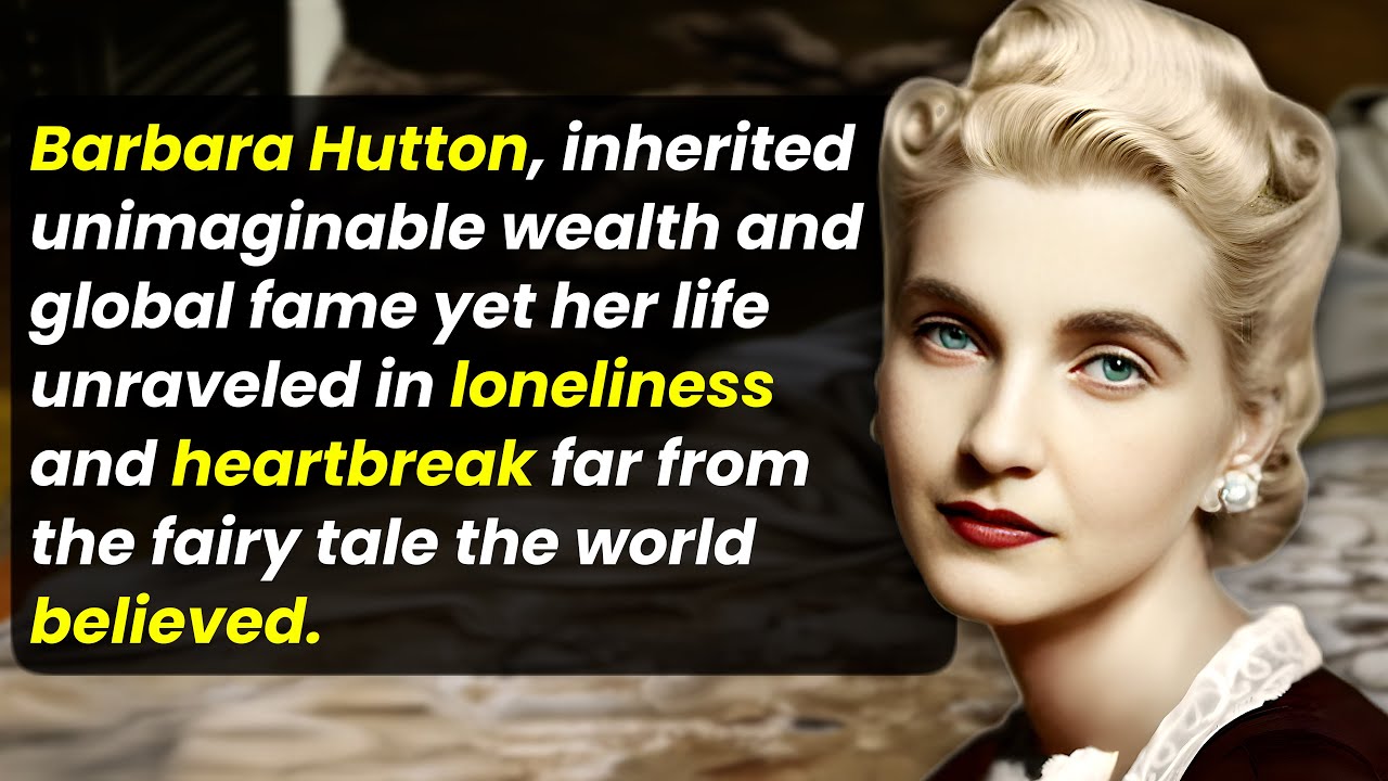 Wealth, Love, & Loneliness &ndash; The Downfall of Barbara Hutton