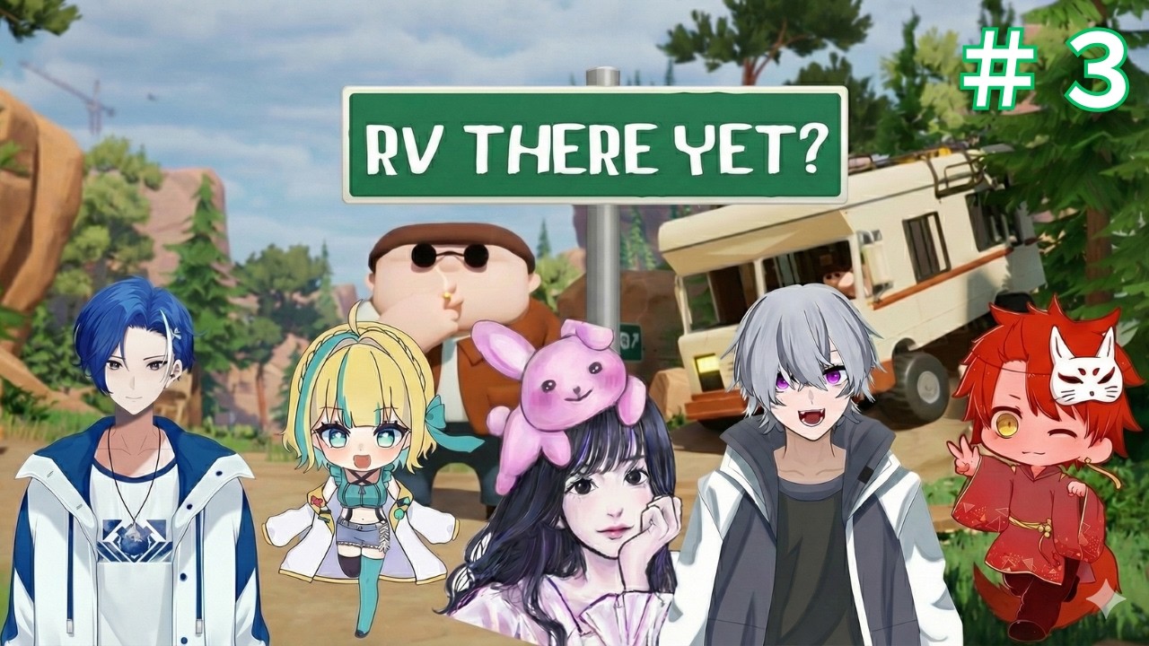 【RV There Yet?】※この運転は危険です。ポンコツ旅団のキャンピングカー生活、3日目！！🚙💨 #3