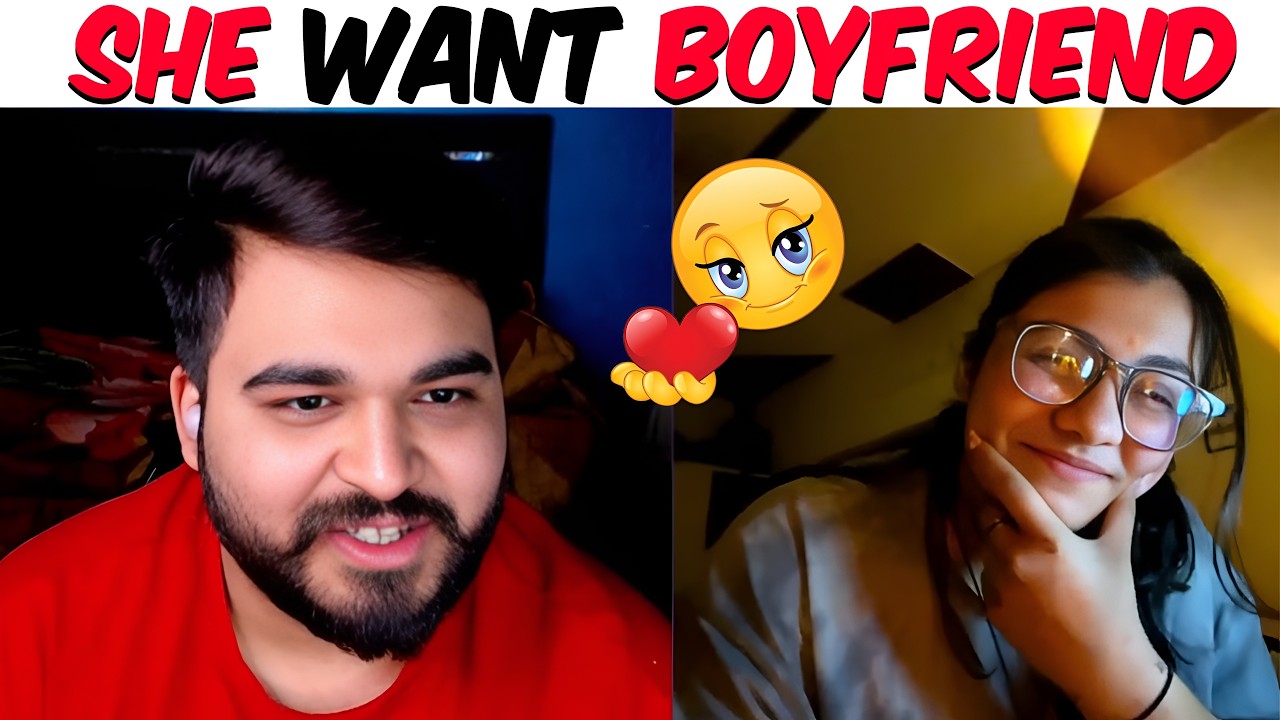 🥀Flirting With Most Beautiful Girl On Omegle😍 | Fun Talks with Cute Girl👩‍❤️‍💋‍👨| Uneasy Darpan