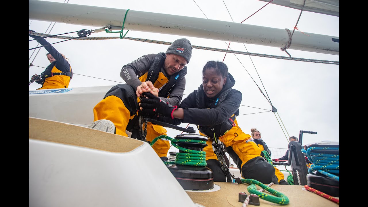 Обучение гонкам Clipper Race | Работа с лебёдкой