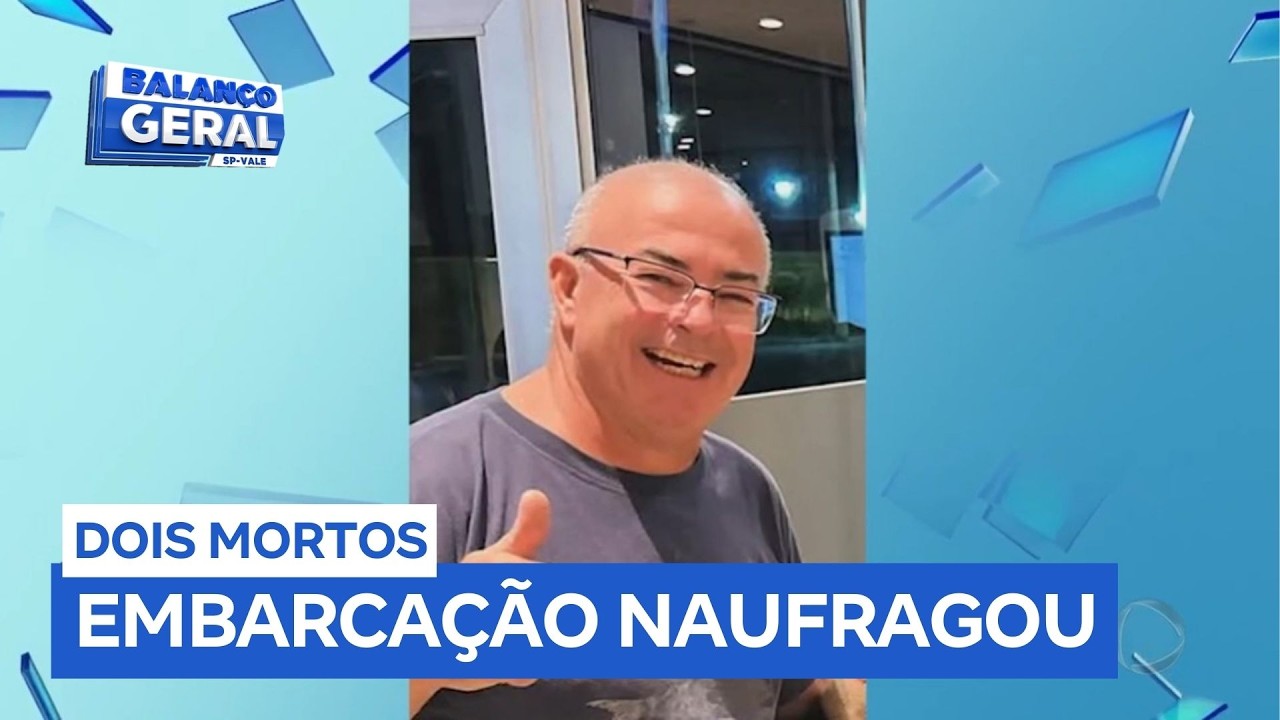 Ex-vereador e pescador morrem durante naufrágio de embarcação em Ubatuba (SP)