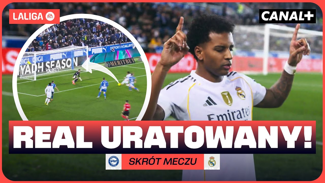 TYDZIEŃ PRZEŁAMAŃ RODRYGO! WIELKA KONTROWERSJA W KOŃC&Oacute;WCE! ALAVES - REAL MADRYT, SKR&Oacute;T MECZU