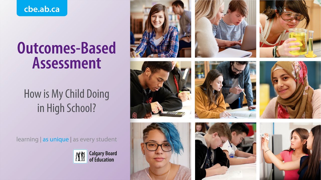 Outcomes-Based Assessment - How is My Child Doing in High School?