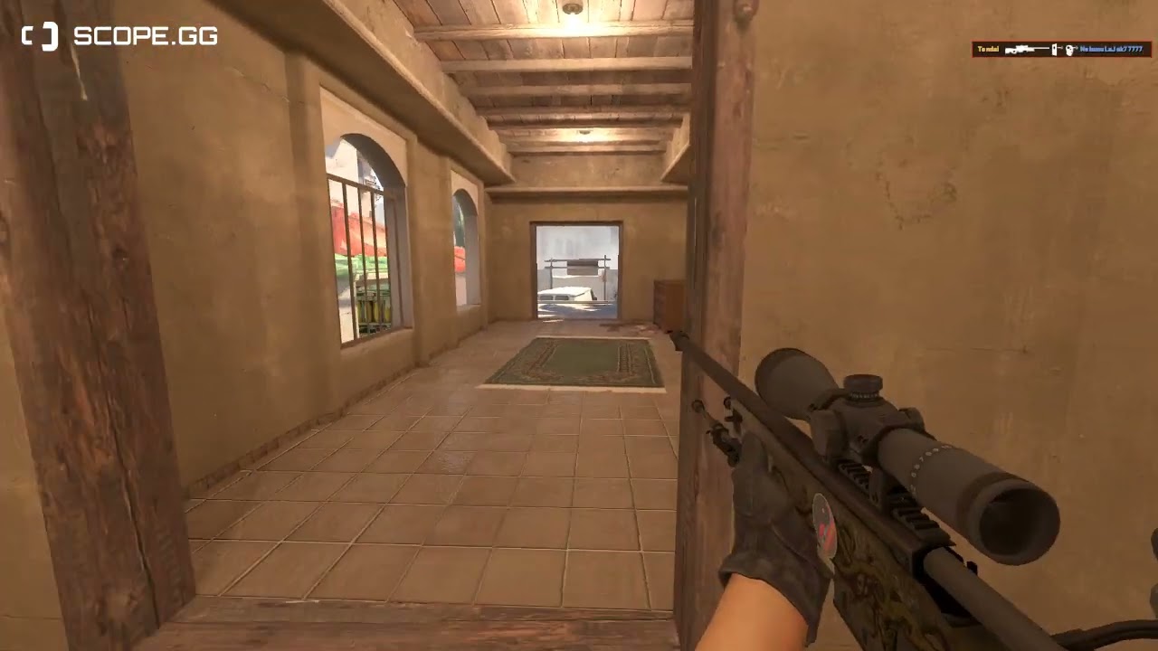 Tendai - You've shown who's boss of this AWP