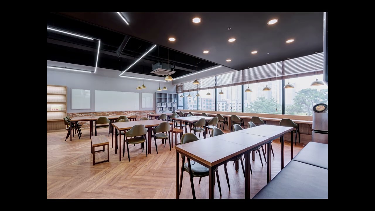학원 인테리어 - 삼송 강아 시공완료 인테리어