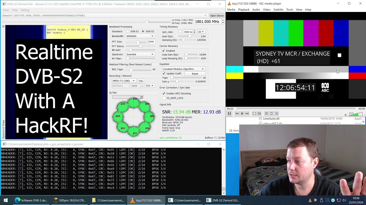 DVB-S Demod GUI: Apparently Watching Satellite TV With an SDR Is a Thing Now?