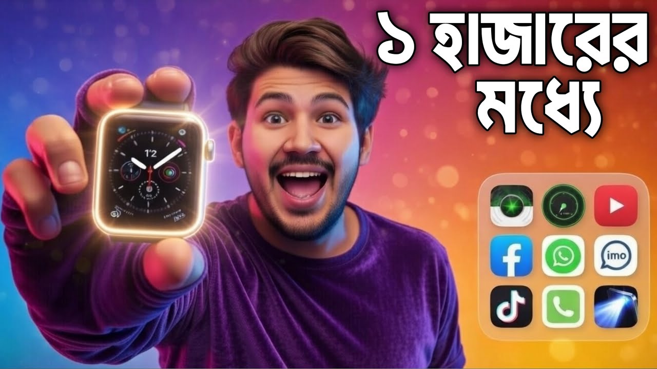 🔥১০০০ টাকায় সেরা স্মার্টওয়াচ ২০২৬ | Full Bangla Review | H11 smart watch