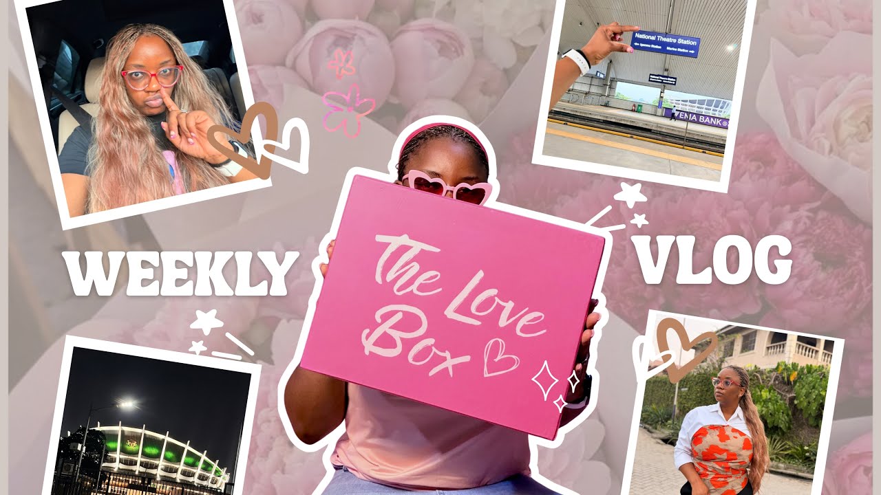 Weekly Vlog Lagos | New Hair, Lagos Train Experience, Valentine Love Box