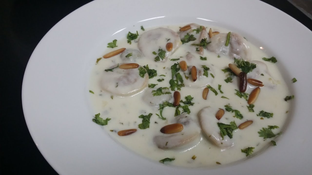 Shish Barak (lebanese beef tortellini with yogurt sauce) طريقة عمل الشيش برك الشهية