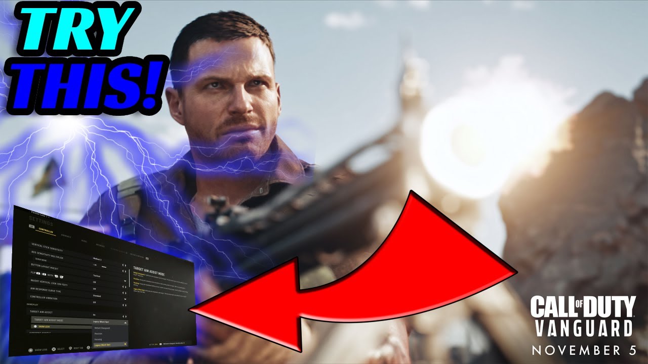 How To Fix Your Aim/Aim Assist In Call of Duty Vanguard