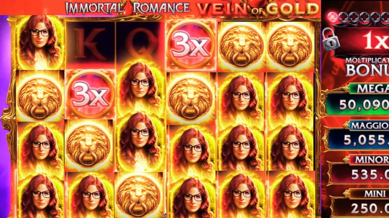 EPIC BIG WIN on IMMORTAL ROMANCE: VEIN OF GOLD 🧛&zwj;♀️ | 65 FREE SPINS Bonus Feature!