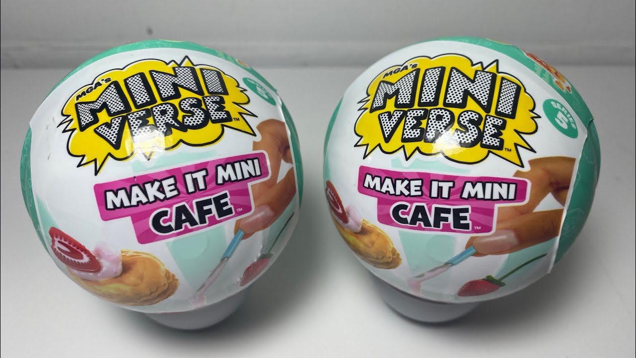 ASMR whisper: Miniverse Cafe Series 5 Wave 2 🌭
