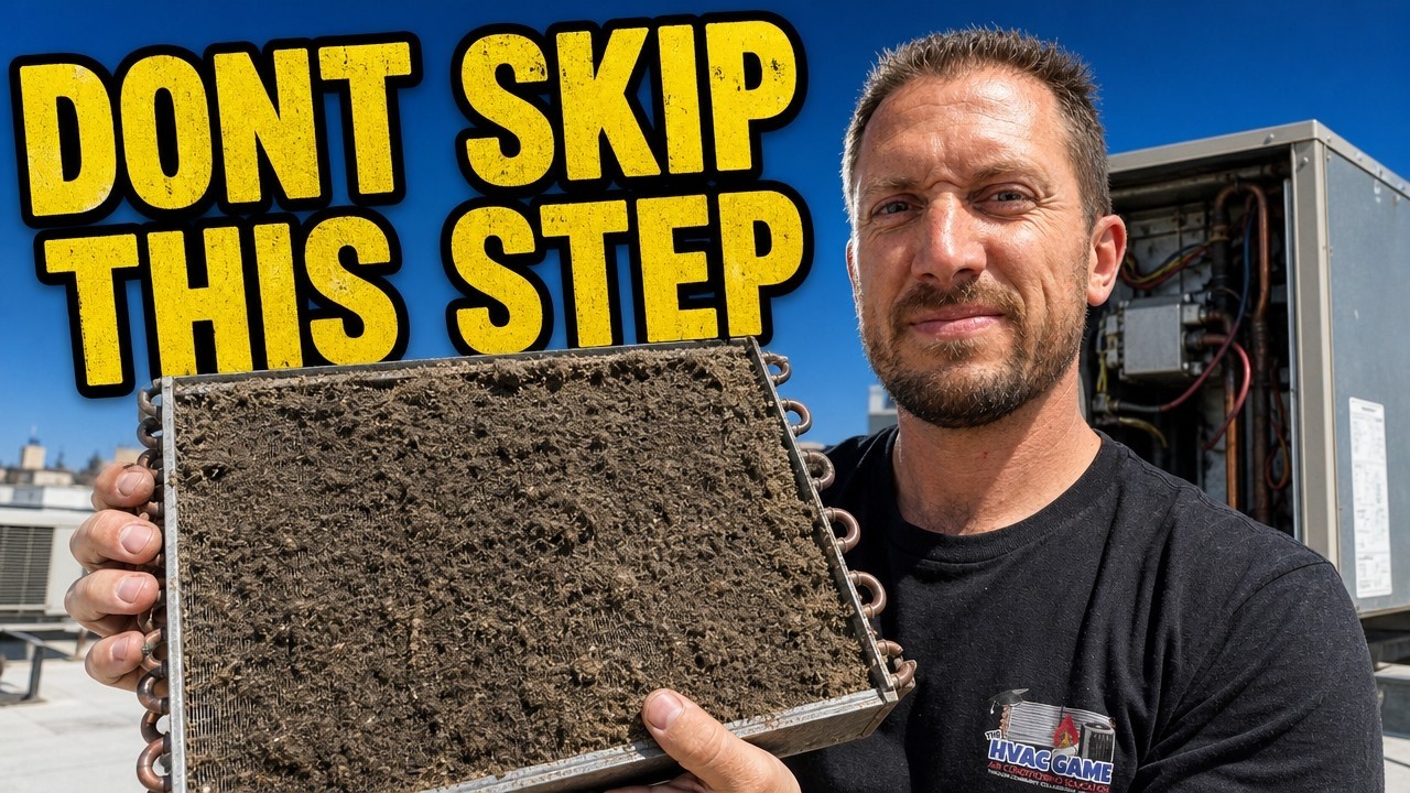 How To Clean Your AC Coils Like The Pros | Step By Step Tutorial