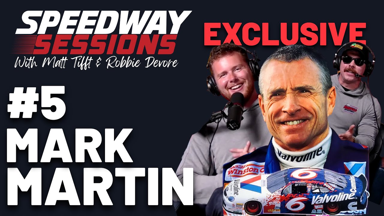 Mark Martin EXCLUSIVE: His Untold Stories & His NASCAR Career | Speedway Sessions #5