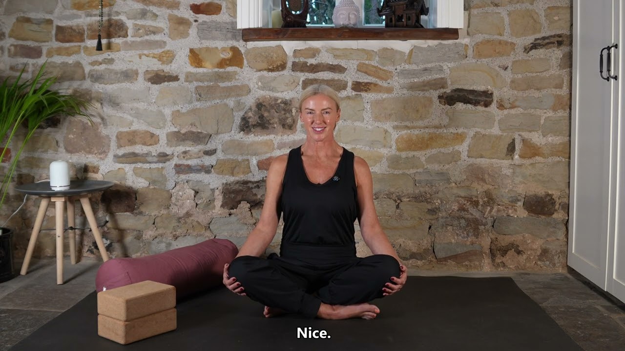 Yoga for Beginners Lesson 1 | Breathwork and Warm Up