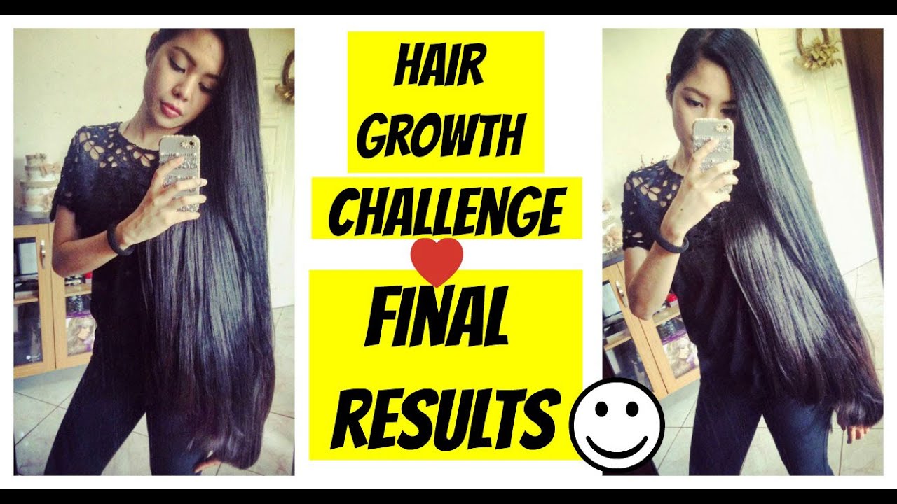 Hair Growth Challenge -30 days Final Length Update- How Much Did I Grow? Beautyklove