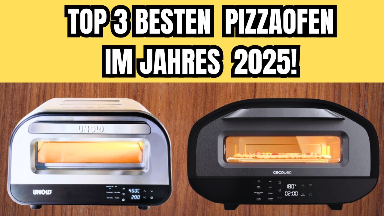 ⚠️ TOP 3 BESTEN PIZZAOFEN IM JAHRES 2025!!! (MEISTVERKAUFTE MODELLE!!!)