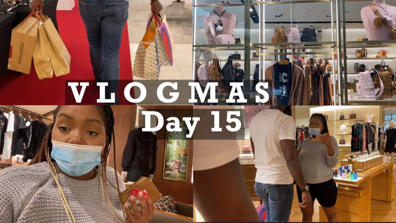 Vlogmas Day 15  2020| He&rsquo;s Taking All of My Money LOL| More Luxury Christmas Shopping| I&rsquo;m broke!!